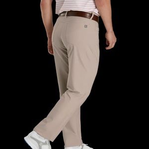 Mens Footjoy Khaki 5 Pocket Pants